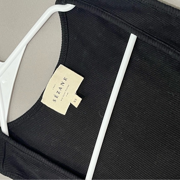 Sezane Juan Top Black XS - Picture 3 of 4